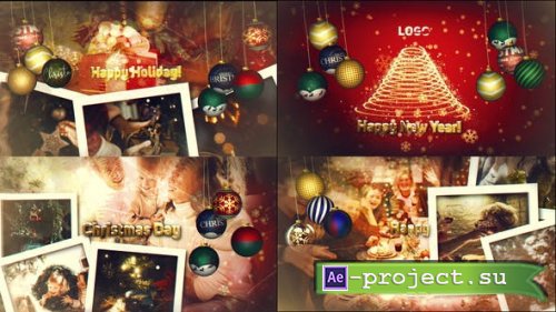 Videohive - Merry Christmas Opener // Slideshow - 35319421 - Project for After Effects