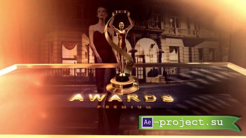 Videohive - Five Trophies - Awards Intro - 26033865 - Project for After Effects