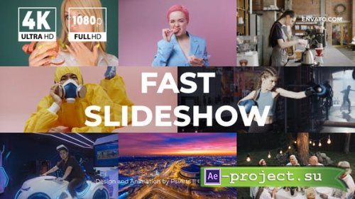 Videohive - Fast Slideshow - 34605403 - Project for After Effects