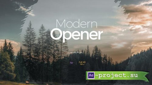 Videohive - Modern Opener - 23449552 - Project for After Effects