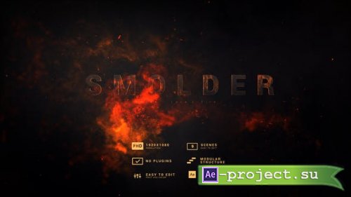Videohive - Smolder | Fire Titles - 31443517 - Project for After Effects