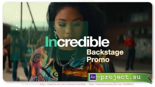 Videohive - Backstage Promo - 35401671 - Project for After Effects