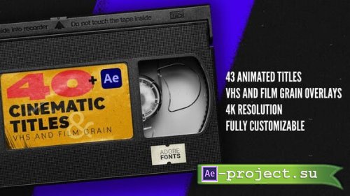 Videohive - Cinematic Titles for After Effects - 35352603 - Project for After Effects