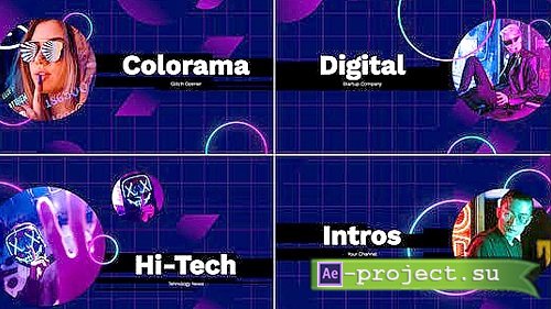 Videohive - Colorama - Glitch Opener // Final Cut Pro - 35617899 - Project For Final Cut & Apple Motion