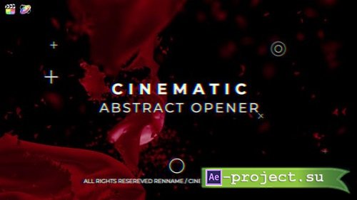 Videohive - Cinematic Abstract Opener - 35742742 - Project For Final Cut & Apple Motion