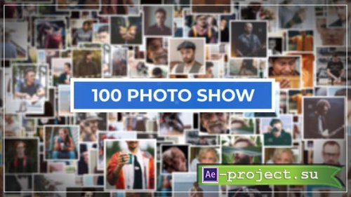 Videohive - 100 Photo Show - 35091372 - Project for After Effects