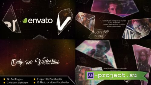 Videohive - Shatter Glass Slideshow - 27654942 - Project for After Effects