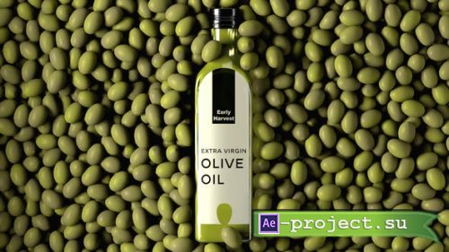 Videohive - Olive Oil Bottle Label Mockup - 35422496 - Project for After Effects