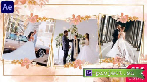 Videohive - Wedding Invitation Slideshow 4K (with media) - 35459269 - Project for After Effects