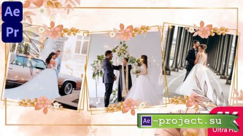 Videohive - Wedding Invitation Slideshow 4K (with media) || MOGRT - 35494026 - After Effects & Premiere Pro Templates