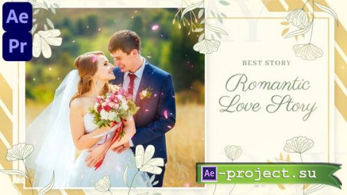 Videohive - Romantic Love Story || Wedding Slideshow (MOGRT) - 35494149 - After Effects & Premiere Pro Templates