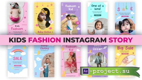 Videohive - Kids Fashion Instagram Stories - 35473873 - Project for After Effects