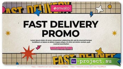 Videohive - Fast Delivery Promo - 35401653 - Project for After Effects