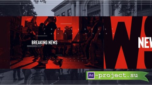 Videohive - Breaking News Intro - 34634085 - Project for After Effects