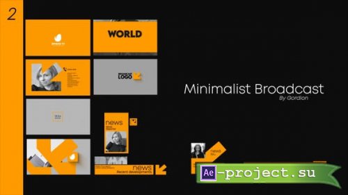 Videohive - Minimalist Broadcast - 34519592 - Project for After Effects