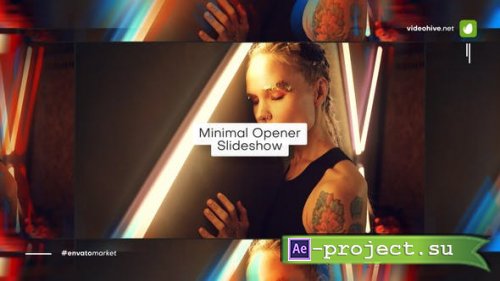 Videohive - Minimal Opener Slideshow - 34563230 - Project for After Effects