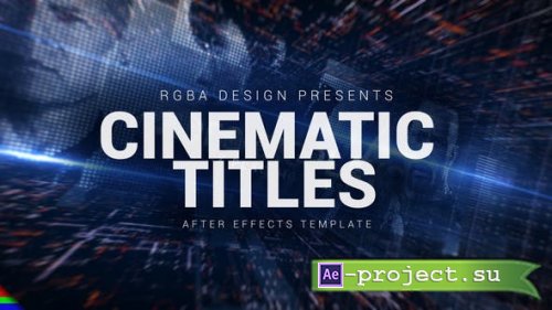 Videohive - Titles Cinematic - 19612518 - Project for After Effects