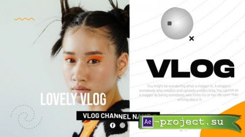 Videohive - Fashion Vlog Intro - 35505322 - Project for After Effects
