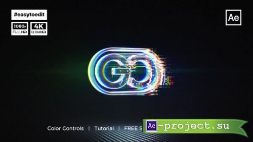 Videohive - Glitch Logo Reveal - 35504310 - Project for After Effects