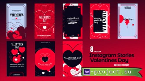 Videohive - Valentines Day Instagram Stories - 35489145 - Project for After Effects