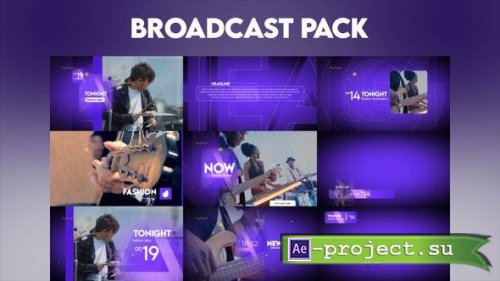 Videohive - Broadcast Pack - 33947407 - Project for After Effects