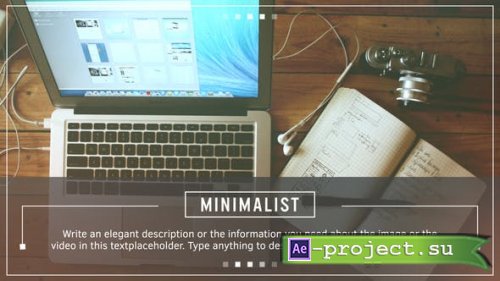 Videohive - Minimal Slideshow - 35091417 - Project for After Effects