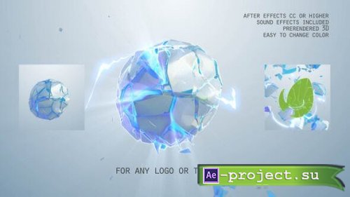Videohive - Energy Ball Logo Reveal - 35532308 - Project for After Effects