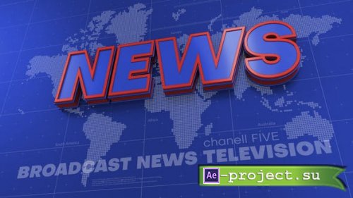 Videohive - News Broadcast Opener - 35553206 - Project for After Effects