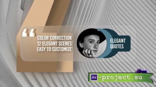 Videohive - Elegant Quotes - 32885408 - Project for After Effects
