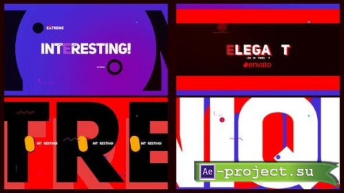 Videohive - Elegant Typographic Intro - 33611308 - Project for After Effects