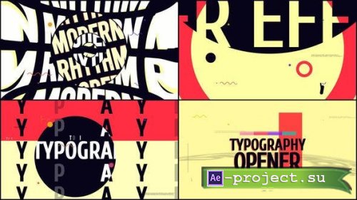 Videohive - Typo Opener - 33858822 - Project for After Effects