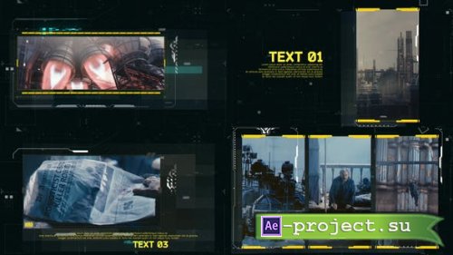 Videohive - Futuristic Video Displays - 35557305 - Project for After Effects