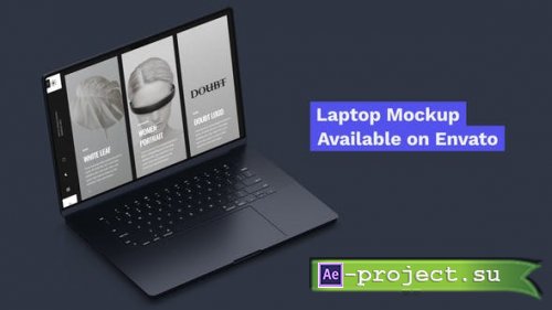 Videohive - Laptop Mockup - 4K UltraHD - 35542335 - Project for After Effects