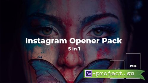 Videohive - Instagram Opener Pack - 35585642 - Project for After Effects