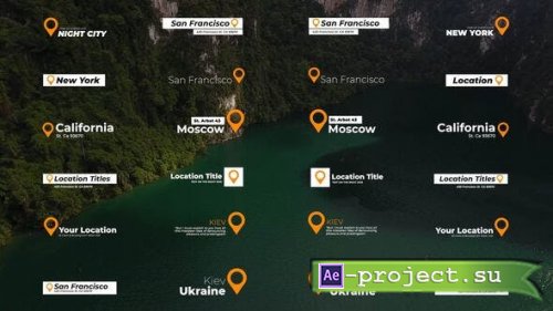 Videohive - Location Titles | After Effects - 35584605 - Project for After Effects