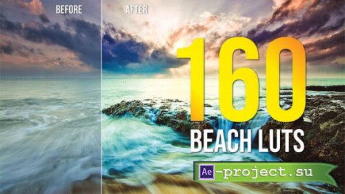 Videohive - 160 Beach LUTs Color Grading - 35493238 - Premiere Pro Template