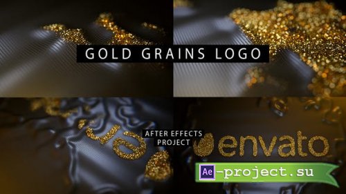 Videohive - Gold Grains - 35343991 - Project for After Effects