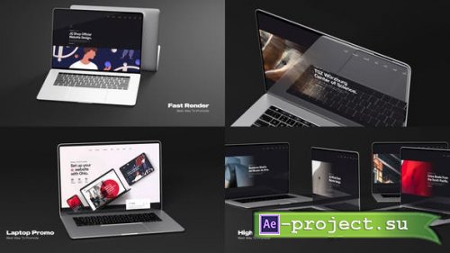 Videohive - Minimalistic Laptop Website Promo - 35604755 - Project for After Effects