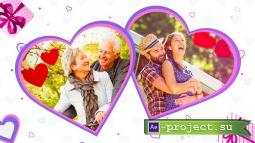 Videohive - Valentines Day Slideshow - 35552996 - Project for After Effects