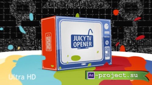 Videohive - Juicy TV Opener - 32359451 - Project for After Effects