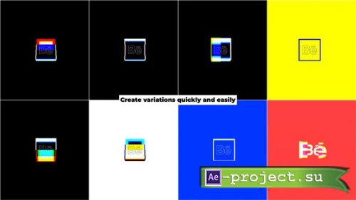 Videohive - Minimal Glitch Logo Reveal - 35640160 - Project for After Effects