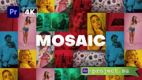 Videohive - Mosaic Fast Intro | Premiere Pro - 35585124 - Premiere Pro Templates