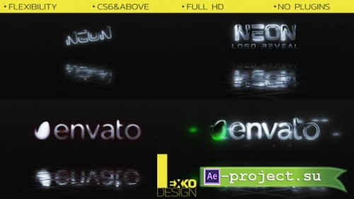 Videohive - Neon Logo Reveal - 23518201 - Project for After Effects