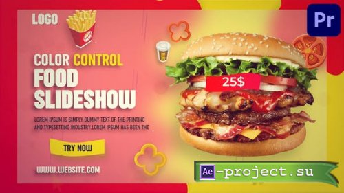 Videohive - Food Slideshow Mogrt - 35655343 - Premiere Pro Templates