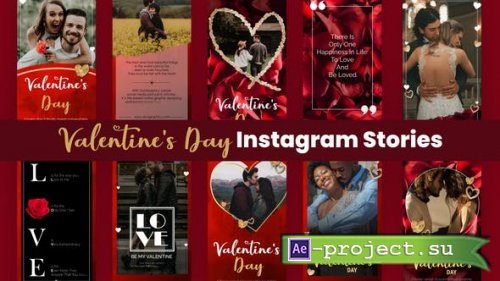 Videohive - Valentine Day Instagram Stories - 35654439 - Project for After Effects