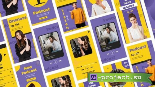 Videohive - Podcast Instagram Story Template - 35652798 - Project for After Effects
