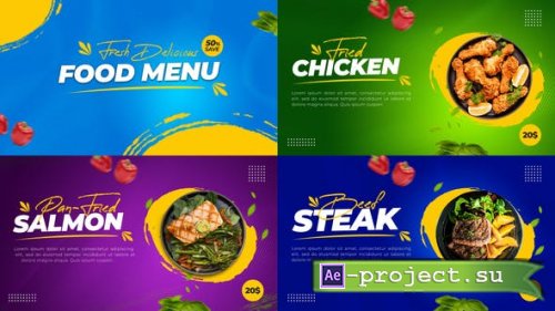 Videohive - Food Menu Promo B230 - 35651629 - Project for After Effects