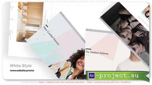 Videohive - White Style WWW Website Promo - 35656896 - Project for After Effects
