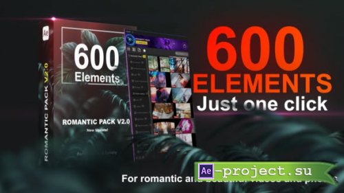 Videohive - Romantic Pack V2.0 - 33485560 - Project & Script for After Effects