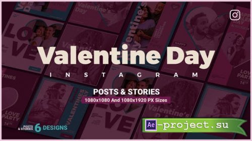 Videohive - Valentine's Day Instagram Ad V110 - 35660636 - Project for After Effects